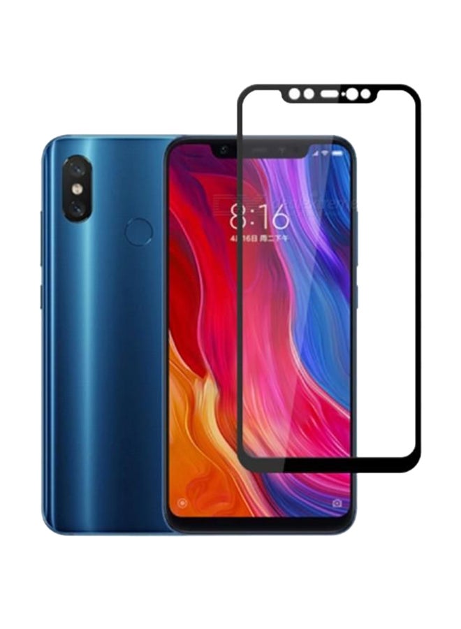 لاصقة حماية للشاشة لهاتف شاومي مي 8، طراز 2724651657243 شفاف