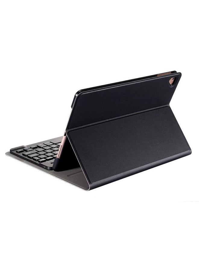 Leather Smart Cover With Keyboard Case For Apple iPad Mini 123 Black  - Image 3