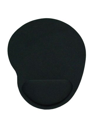 Comfort Wrist Rest Support Sponge Mouse Pad Black - v1554128854/N22344559A_1