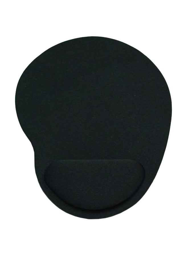 Comfort Wrist Rest Support Sponge Mouse Pad Black