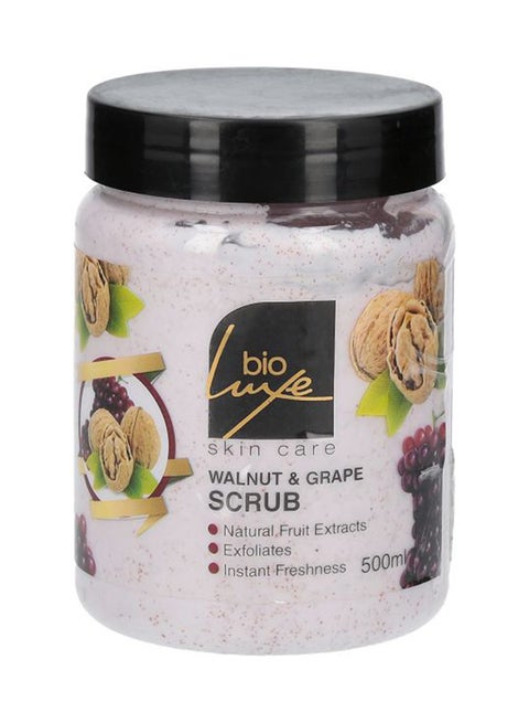 Luxe Walnut and Grape Scrub 500ml