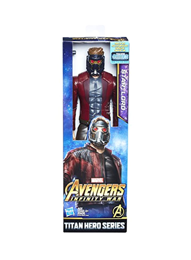 AVENGERS Marvel Infinity War Titan Hero Series Star-Lord With Titan Hero Power Fx Port 