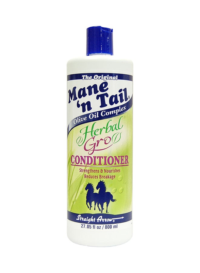 Mane 'n Tail Herbal Gro Conditioner 800ml  - Image 1