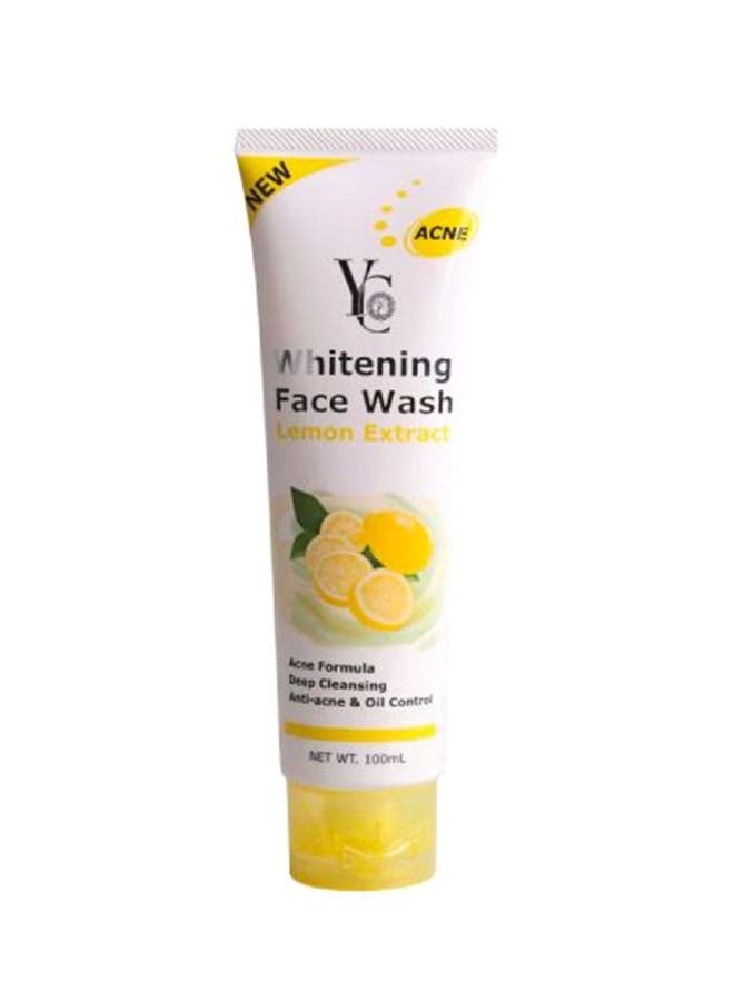 واي سي غسول للوجه بالليمون 100ملليلتر