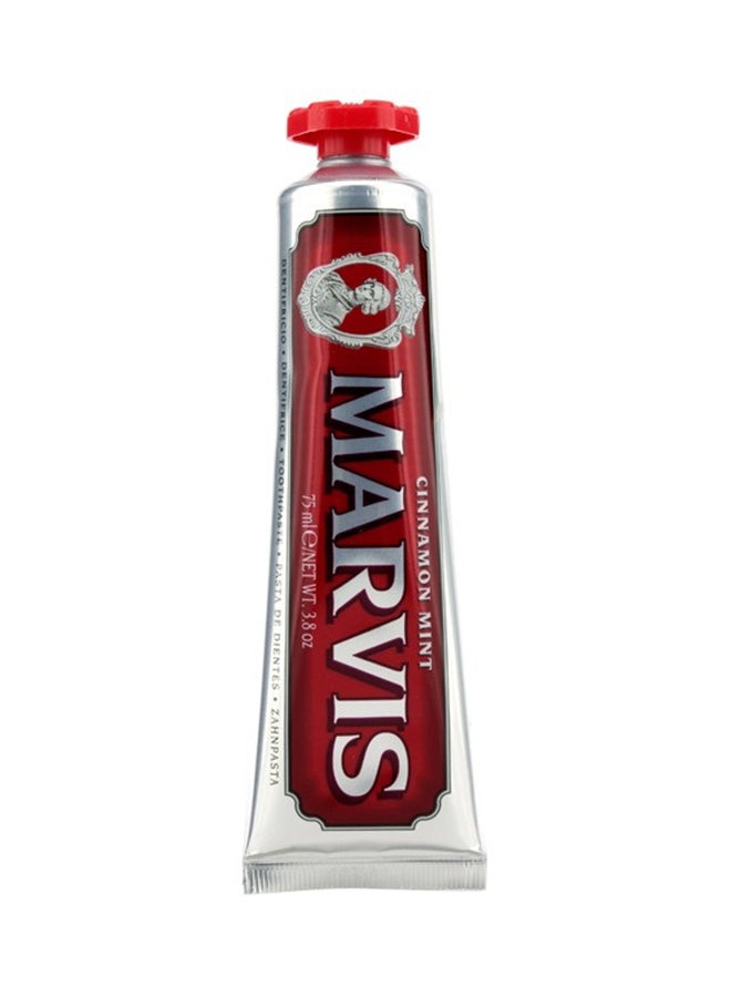 Marvis Cinnamon Mint Toothpaste 75Ml38Oz 