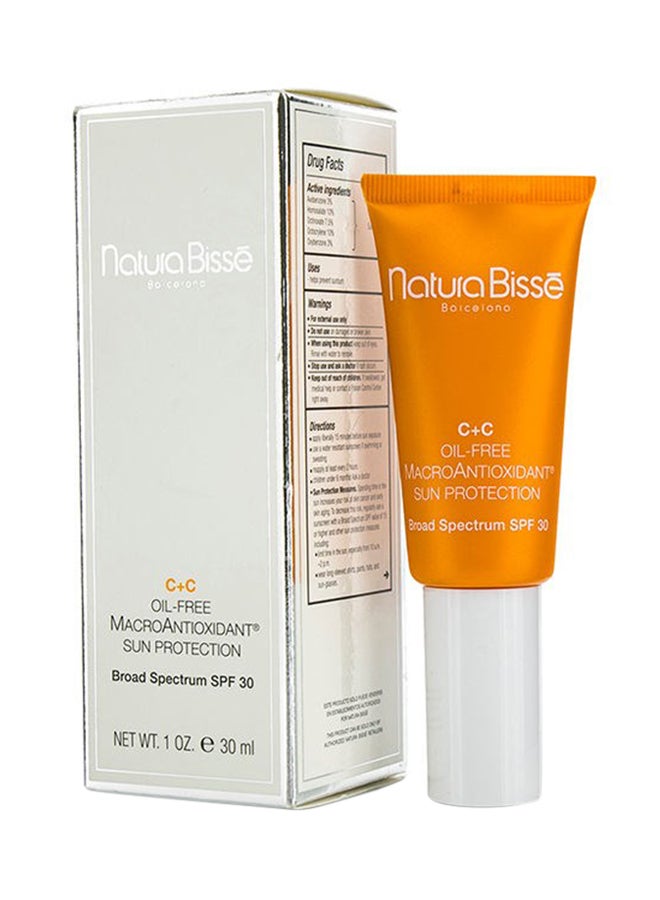 natura Bisse C+C Oil-Free Macroantioxidant Sun Protcetion Spf 30 30Ml1Oz 
