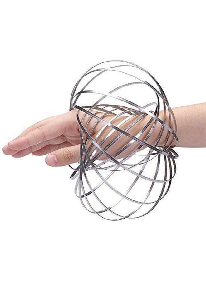 Generic - 3D Creative Flow Ring Kinetic Spring Toy - Image 1