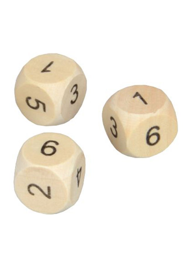 54-Piece Wooden Tower Hardwood Building Blocks Toy - Image 3