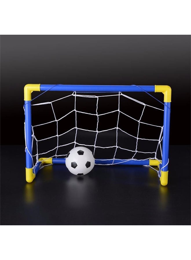 Classic Indoor And Outdoor Inflatable Football Barpost With Net Playset For Kids  - Image 3