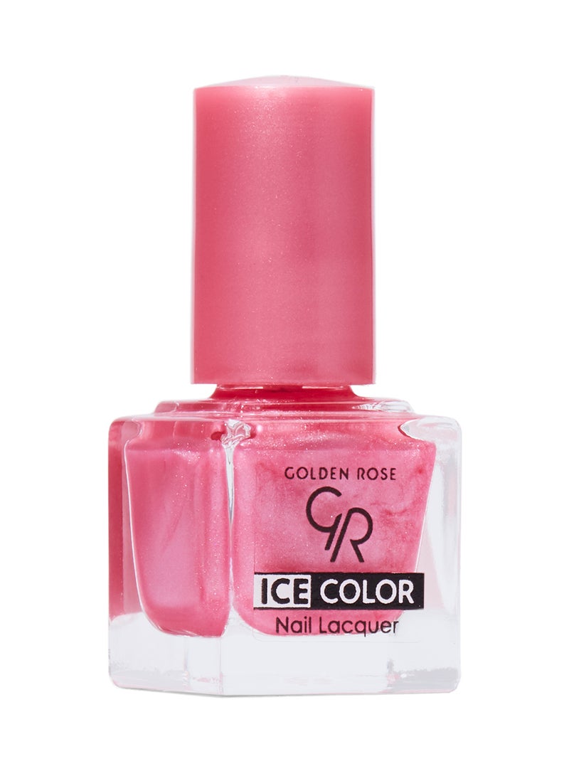 جولدن روز طلاء أظافر آيس كولور وردي رقم 114