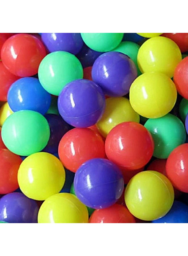 Generic 100 Pcs Colorful Soft Plastic Ocean Fun Ball Balls Baby Kids Tent Swim Pit Toys Game Gift 55Cm 