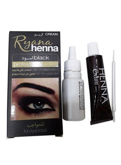 Ryana Ryanna Henna Set For Eyebrows Black 