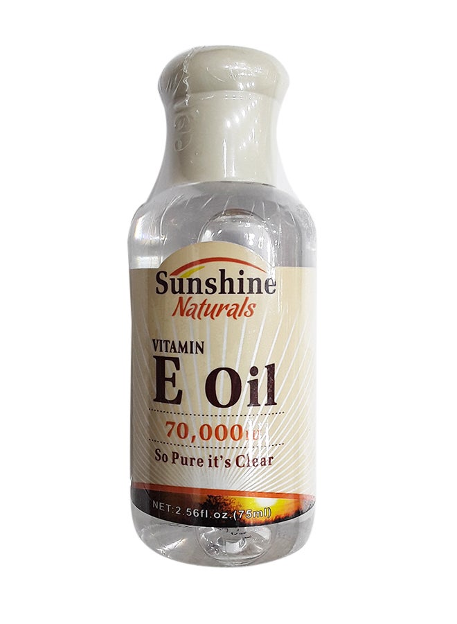 Sunshine Naturals Vitamin E Oil 75ml