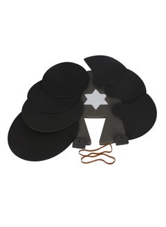 Generic 8-Piece Drum Set Practice Pads Mute with Cymbal Mutes 