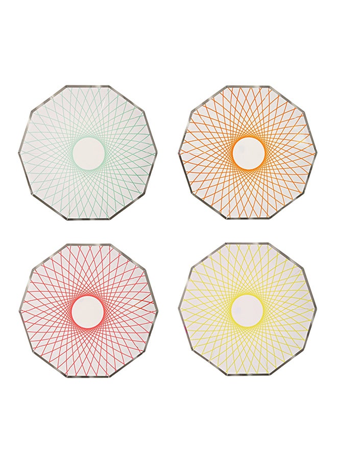 Meri Meri 8-Piece Spiro Plate Set 