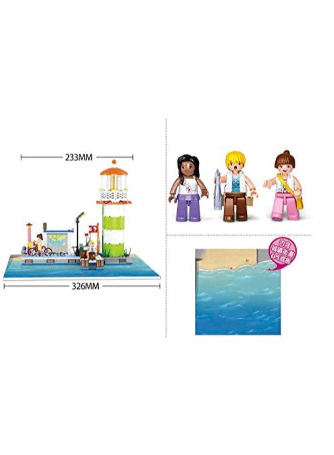 Sluban M38-B0607 277-Piece Lighthouse And Pier Building Set 277 6+ Years - Image 3