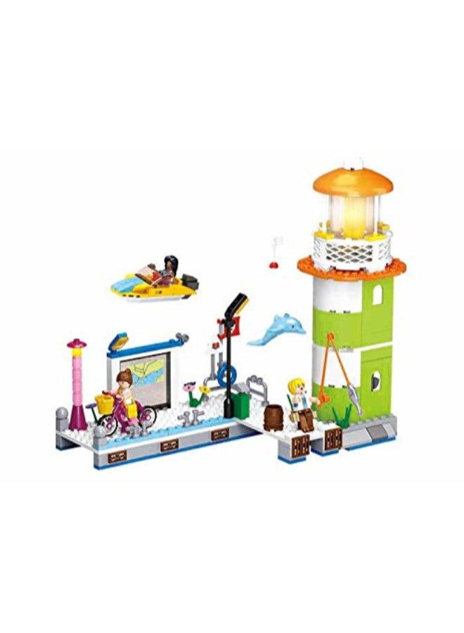 Sluban M38-B0607 277-Piece Lighthouse And Pier Building Set 277 6+ Years - Image 2