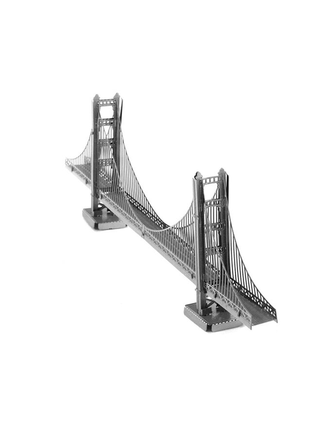 3D Metal - Golden Gate Bridge Model Sheet 12 x 3 x 18cm - Image 1