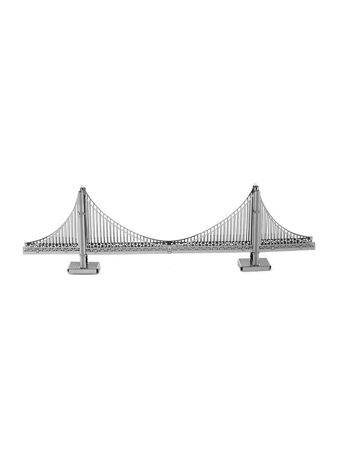 3D Metal - Golden Gate Bridge Model Sheet 12 x 3 x 18cm - Image 1