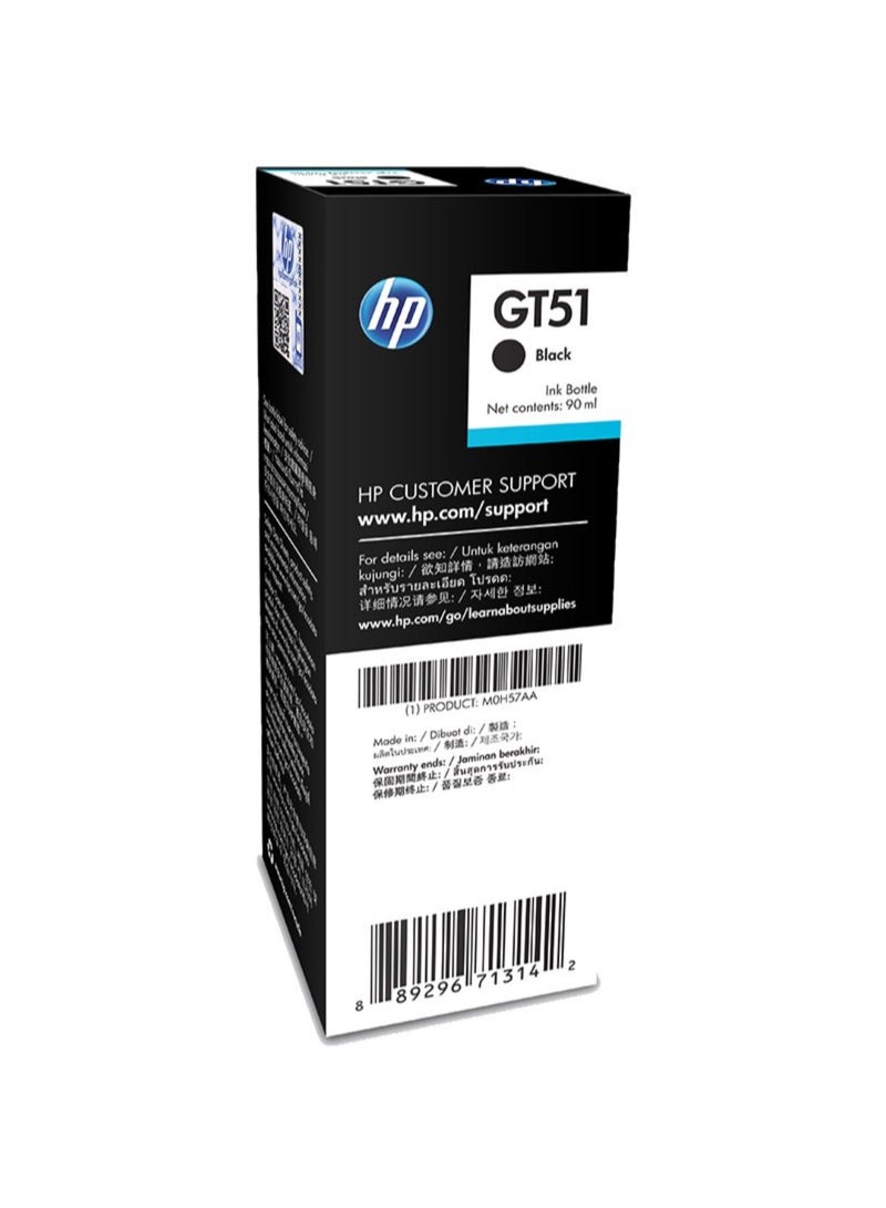 HP Ink Cartridge For GT51 Deskjet Series Black - Image 4