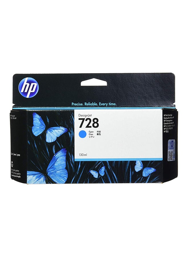 HP 728 HP T830  Cartridge 130ml Cayn - Image 1