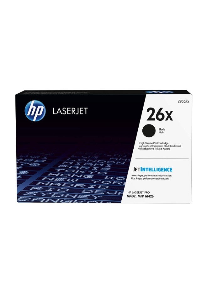 26x LaserJet Toner Cartridge Black