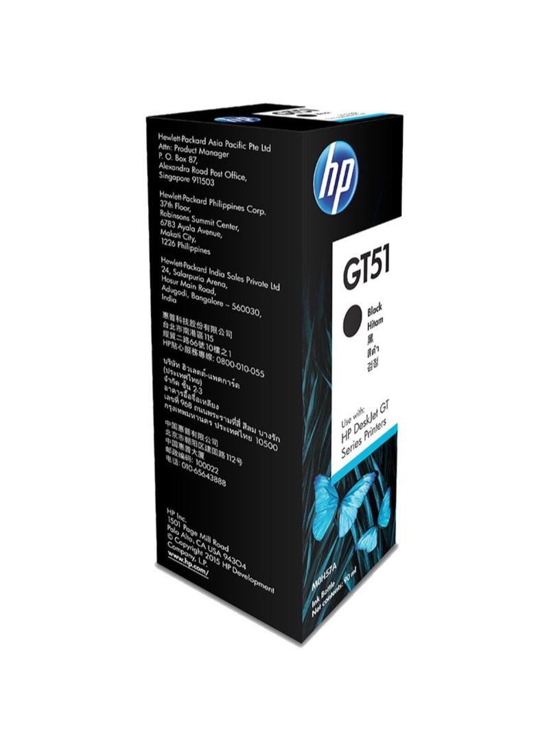 HP Ink Cartridge For GT51 Deskjet Series Black - Image 2