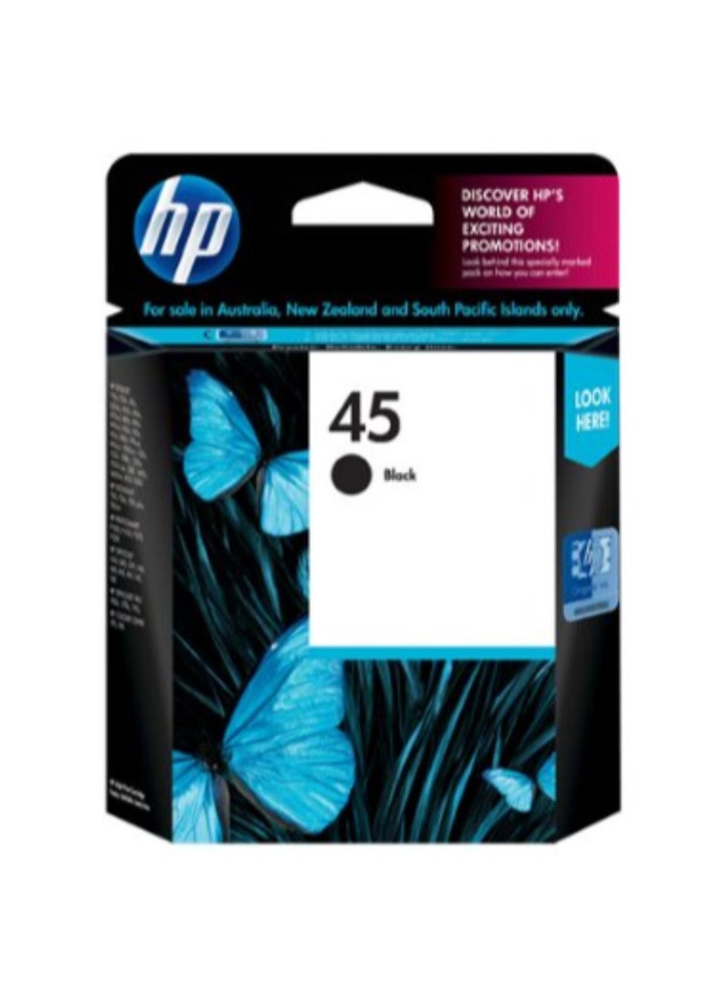C51645 HP 45 Cartridge 42ml Black