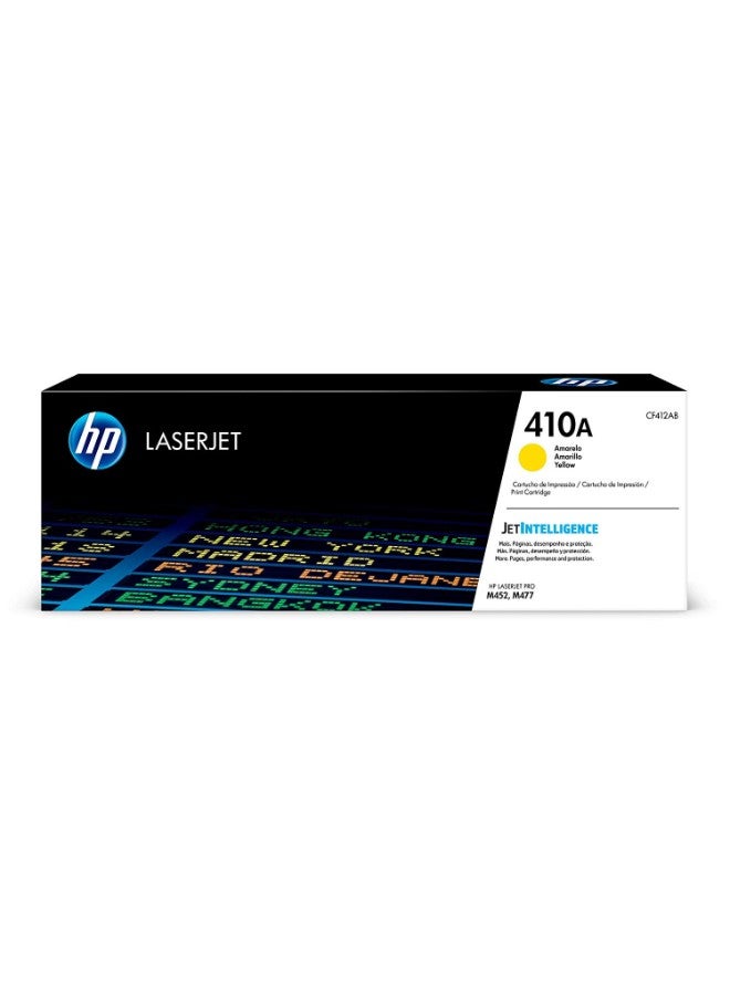 HP 410A LaserJet Toner Cartridge Yellow
