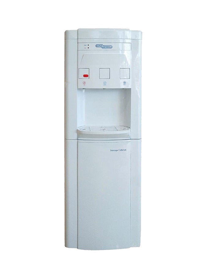 SUPER GENERAL Freestanding Water Dispenser With Cabinet SGL1051W White 