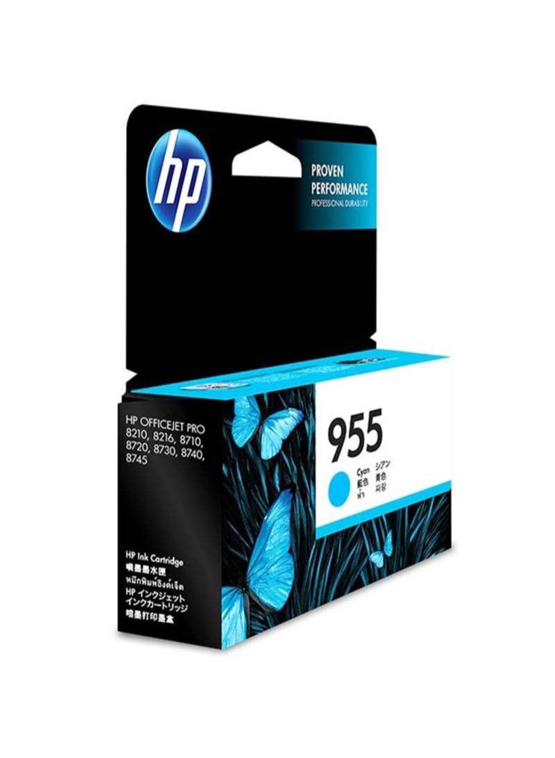 HP 955 Original Ink Cartridge Cyan - Image 2