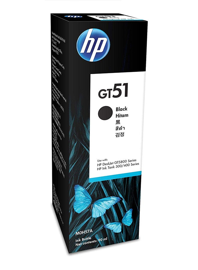 HP Ink Cartridge For GT51 Deskjet Series Black - Image 1