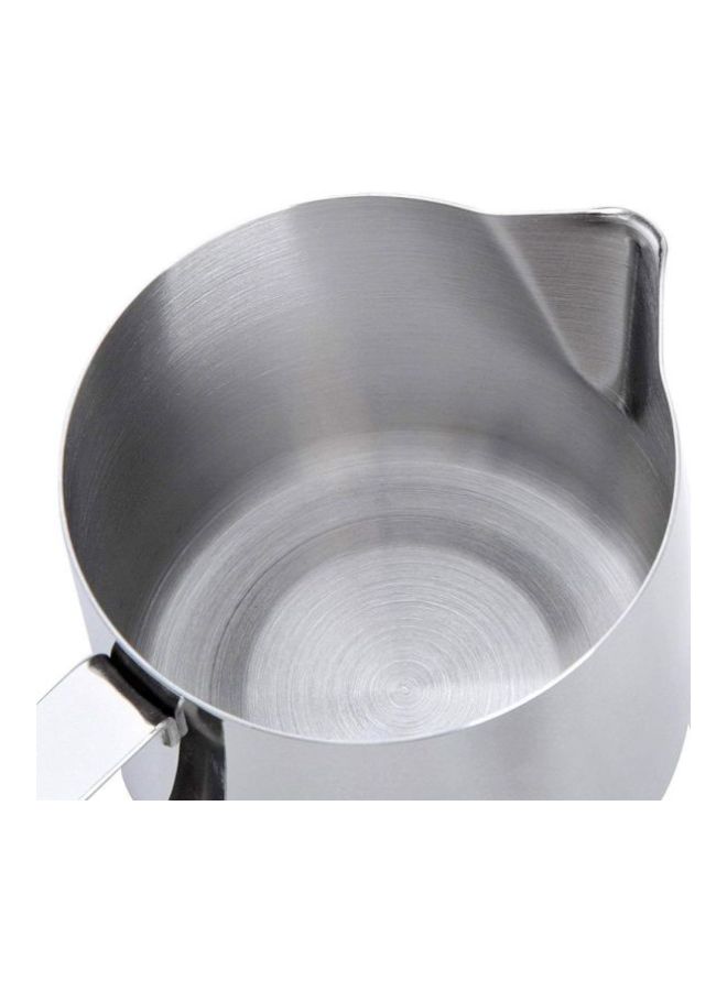 VAKIND Stainless Steel Milk Frothing Jug 350ml Silver 350ml - Image 2