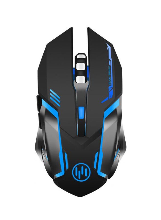 Generic Wireless Gaming Mouse Black/Blue  - Image 1