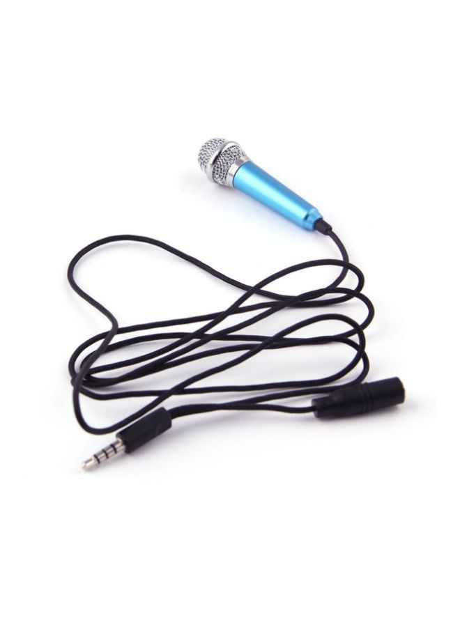 Mini Stereo Microphone 182.59276575.18 Blue/Silver - Image 4