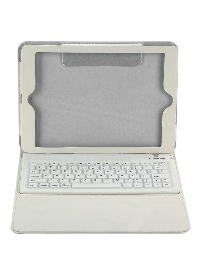 Generic - Bluetooth Keyboard Case For Apple iPad 2/3/4/Samsung Note 8.0 N5100/N5110 white - Image 1