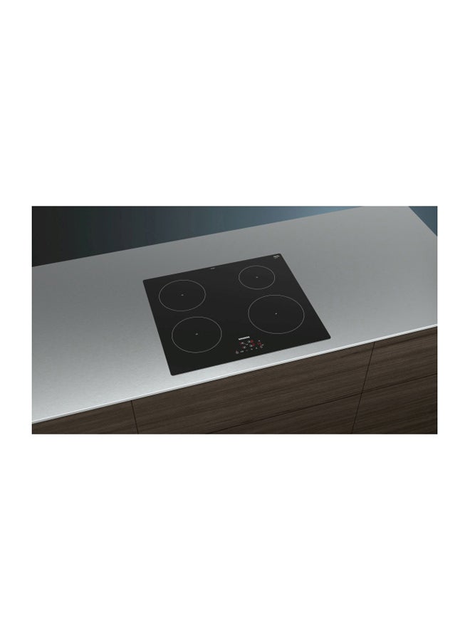 4 Burner Gas Hob EU611BEB1E Black