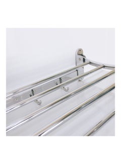 Jomoo Classic Chrome Plated Towel Shelf Silver 65.3x17.8x30.1cm  - Image 2