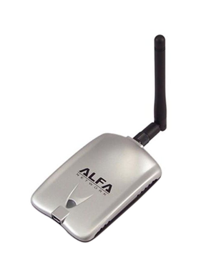 Generic - USB Wireless Network Adapter Silver/Black - Image 1