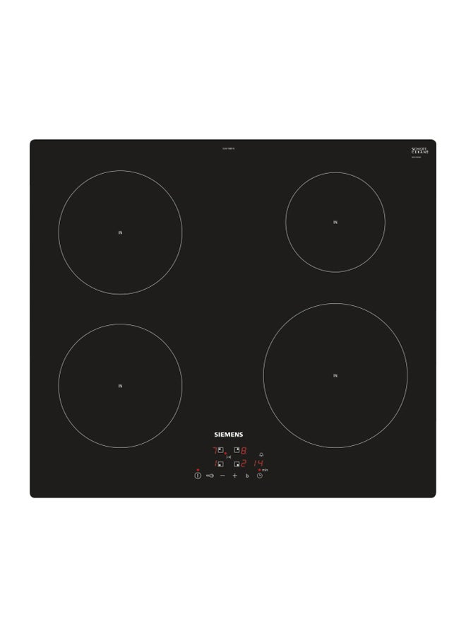 4 Burner Gas Hob EU611BEB1E Black