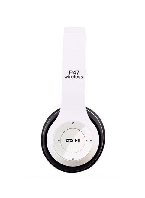 P47 Bluetooth Headset White/Black