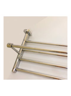 Jomoo Classic Chrome Plated Towel Shelf Silver 65.3x17.8x30.1cm  - Image 5