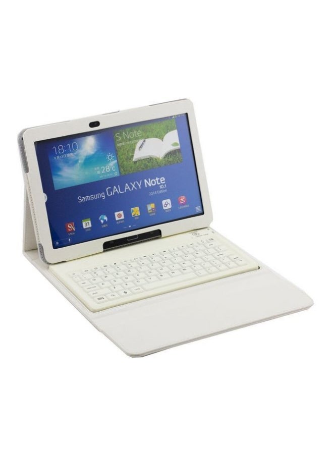 Generic - Bluetooth Keyboard Case For Apple iPad 2/3/4/Samsung Note 8.0 N5100/N5110 white - Image 1