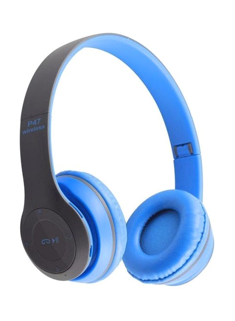 P47 Bluetooth Headset Blue/Black