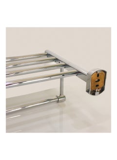 Jomoo Classic Chrome Plated Towel Shelf Silver 65.3x17.8x30.1cm  - Image 4