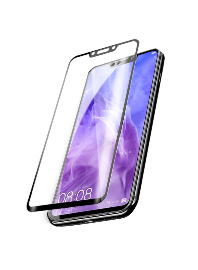 Muzz 3D Tempered Glass Screen Protector For Huawei Mate 20 Lite Black/Clear