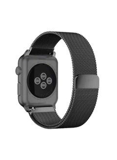 Replacement Stainless Steel Band For Apple Watch 4 44mm Black