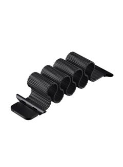 Sbaq Magnetic Stainless Steel Band For Apple Smart Watch 42 Mm Black