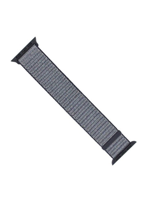Replacement Band For Apple Watch Series 3/2/1 Grey/Black