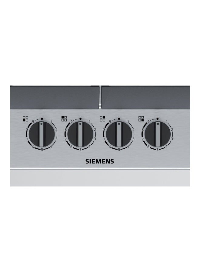 سيمنز موقد غاز مزود بأربع شعلات EC6A5PB90M أسود/ فضي - Image 4